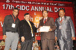 Ramky Infrastructure Limited honored the 5th CIDC Vishwakarma Awards 2013 in the categories of Best Professionally Managed Company and Best Construction Project for 87.5 MLD STP Ramky Infrastructure Limited honored5th CIDC Vishwakarma Awards 2013 in the categories of Best Professionally Managed Company and Best Construction Project for 87.5 MLD STP